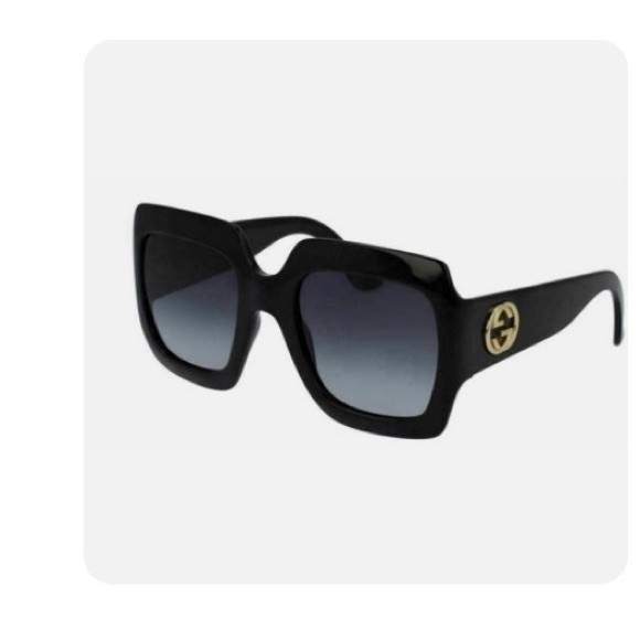 Gucci Accessories - Gucci Black Square Sunglasses